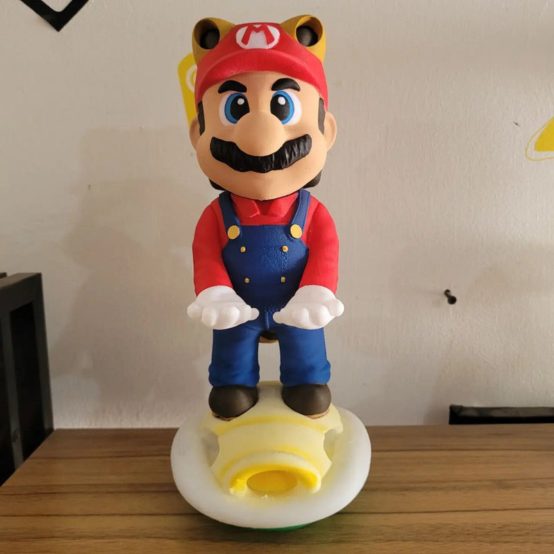 Soporte Para Mando O Celular De Mario Mapache