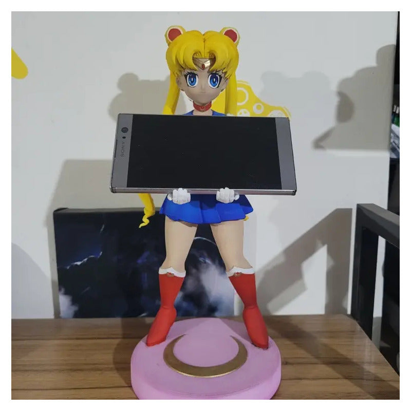 Soporte Control Play Xbox O Celular Sailor Moon V2 Blanco