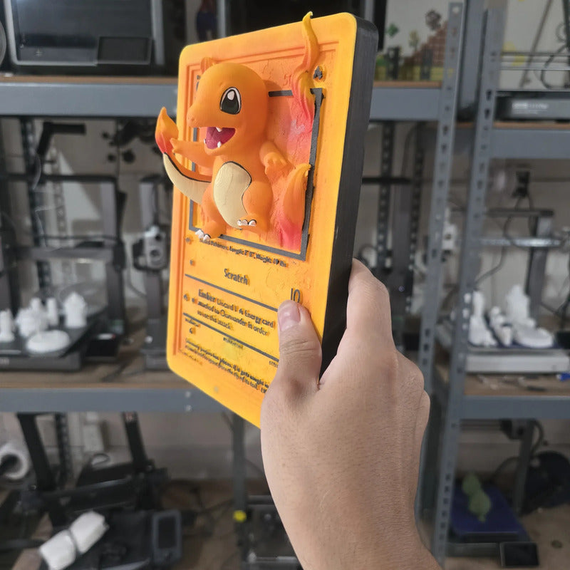 Cuadro De Charmander Naranja