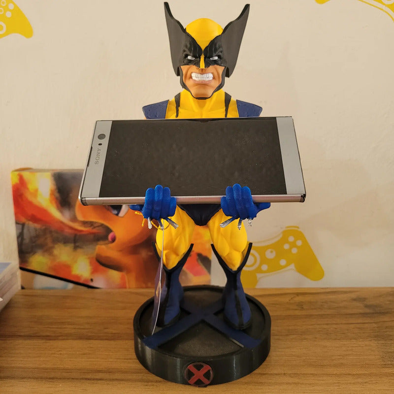 Soporte Para Control Xbox Play O Celular Wolverine Xmen