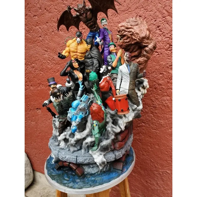 Figura De Acción  Diorama Batman Sanity Todos Sus Enemigos