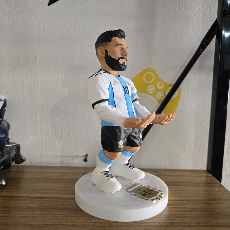 Soporte Control Play Xbox O Celular Messi  Azul