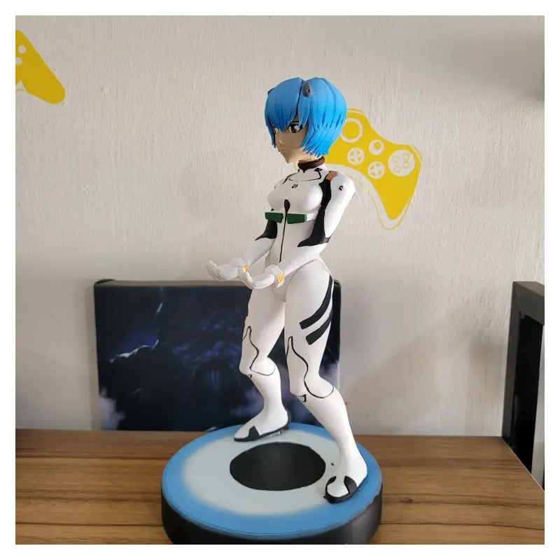 Soporte Control Play Xbox O Celular Rei Evangelion  Blanco