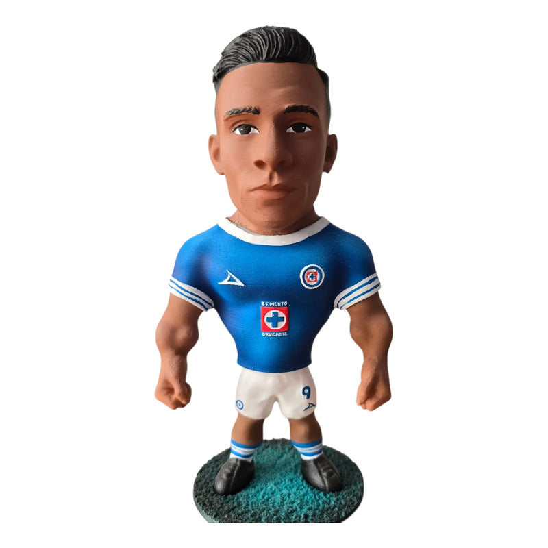 Figura De Futbolista Fuertecito Angel Sepulveda Cruz Azul
