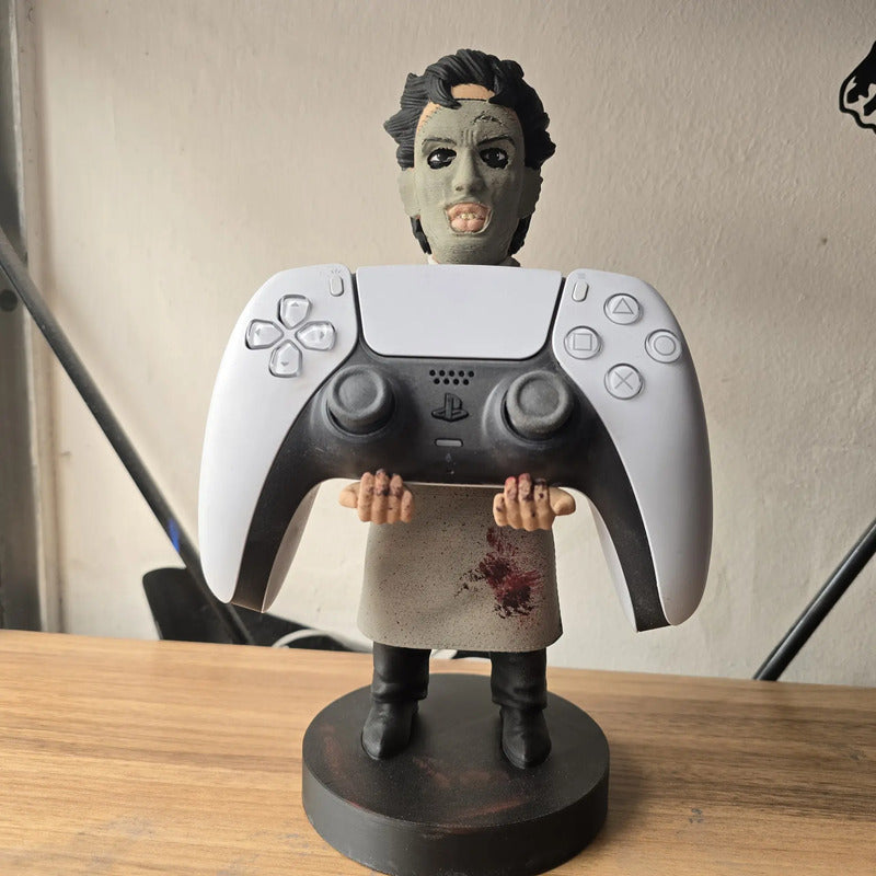 Soporte Para Control Play Xbox O Celular Leatherface Caqui