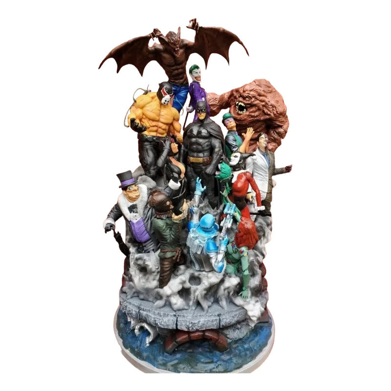 Figura De Acción  Diorama Batman Sanity Todos Sus Enemigos