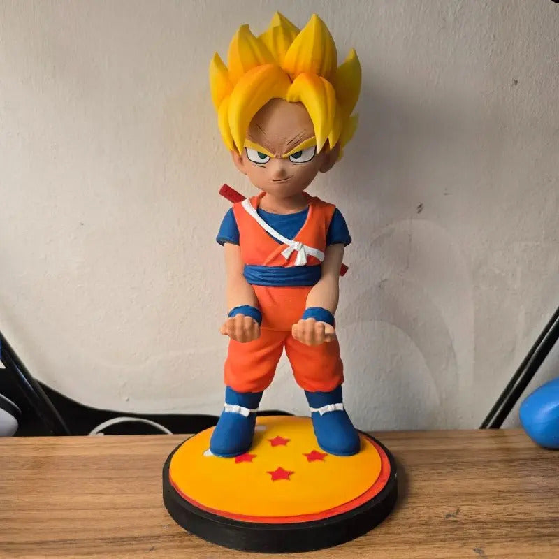 Soporte Control Play Xbox O Celular Goku Daima Naranja