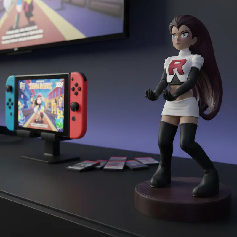 Soporte Control Play Xbox O Cel Equipo Rocket Jesse O James Rojo