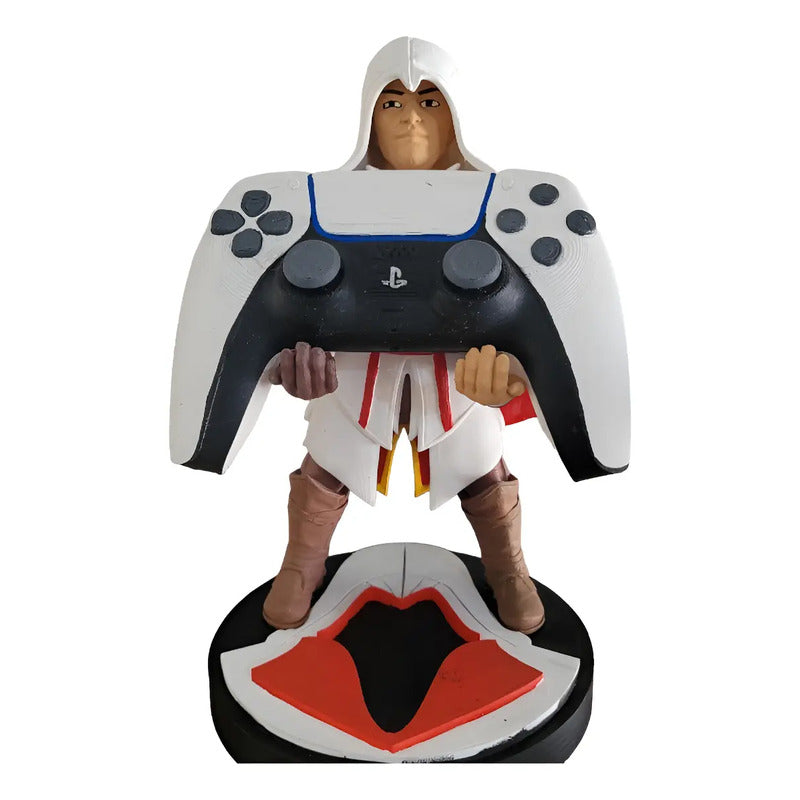 Soporte Control Play Xbox O Celular Edzio Auditore Assassins Blanco