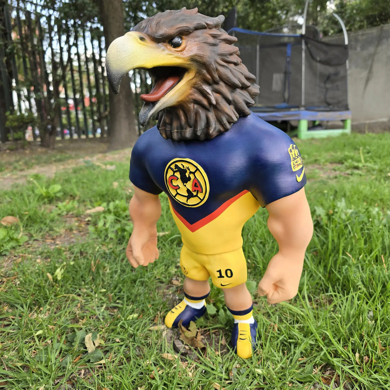 Figura Fuertecito 55 Cm Aguila Del America Edición Tricampeo
