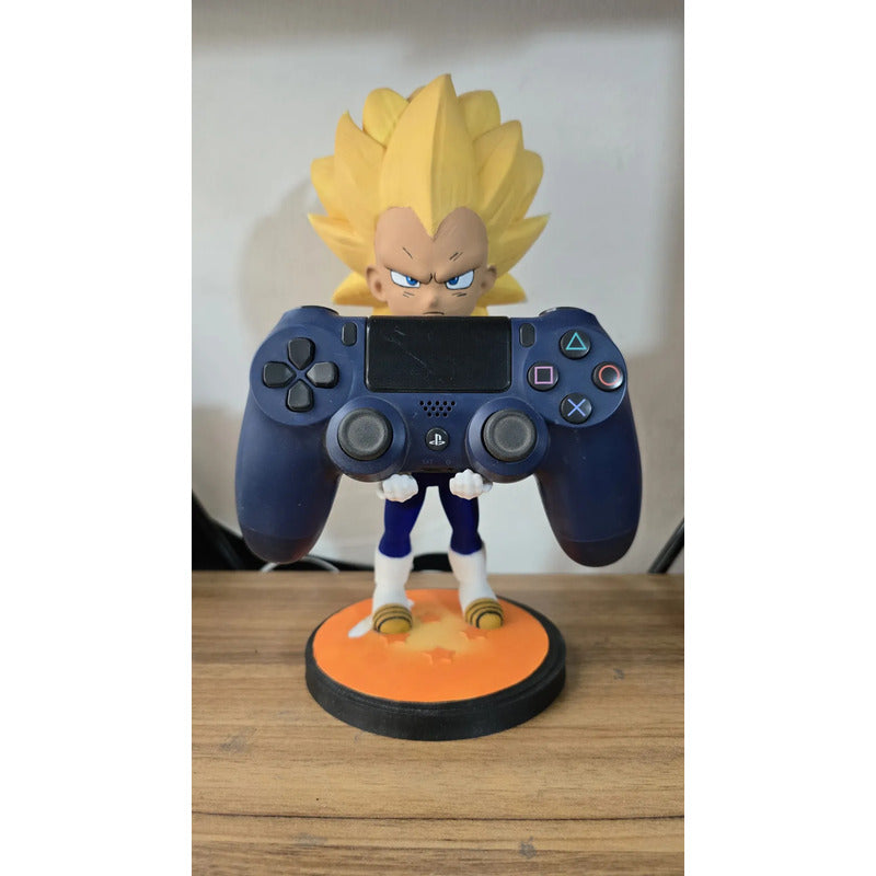Soporte  Control Play Xbox O Celular Vegeta Dragon Ball Daim Azul