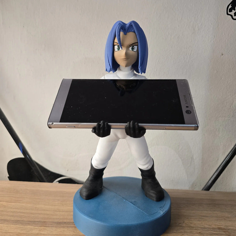 Soporte Control Play Xbox O Cel Equipo Rocket Jesse O James Azul