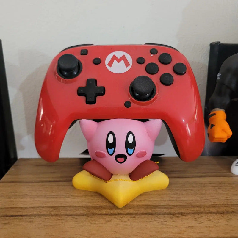 Soporte Para Control Ps4 Y Xbox Kirby Rosa