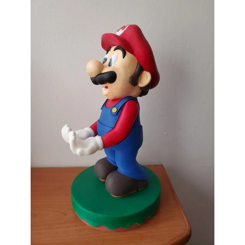 Soporte Para Control Xbox Play Nintendo O Celular Mario Bros Azul