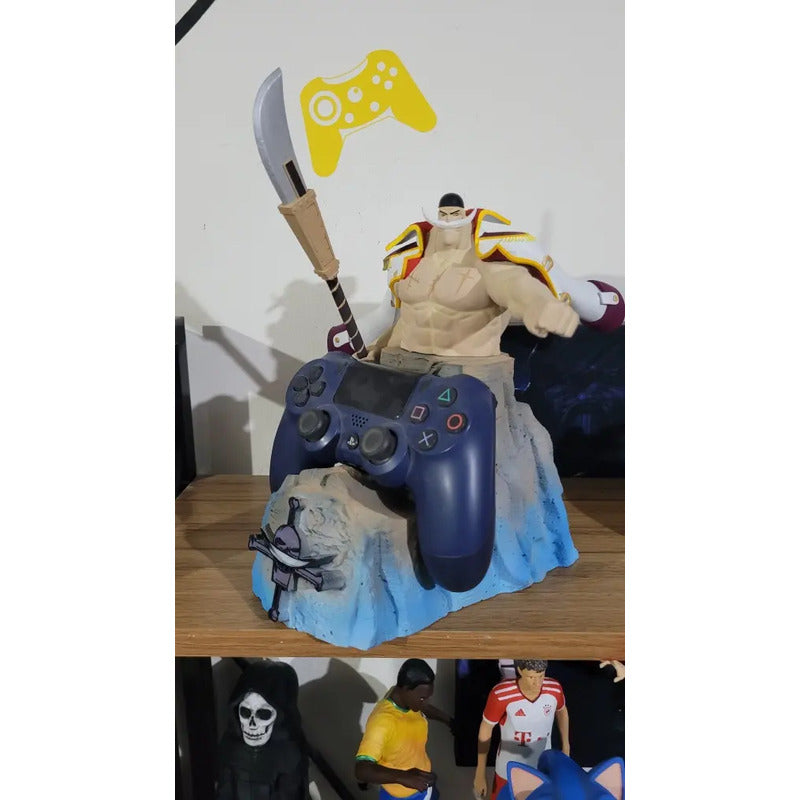 Soporte Control Play Xbox O Celular Barba Blanca One Piece