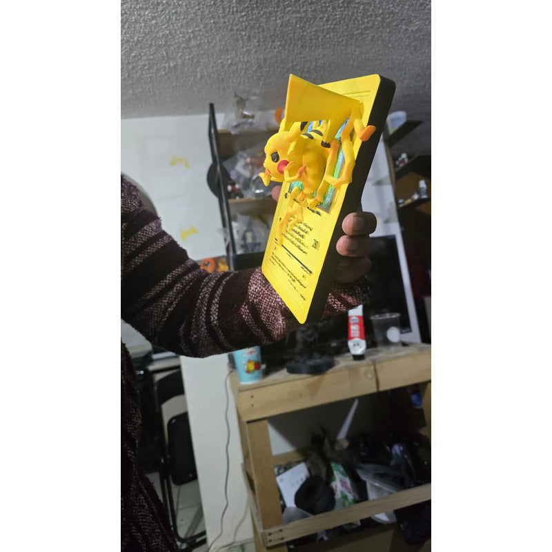 Cuadro De Pikachu Pokemon Amarillo