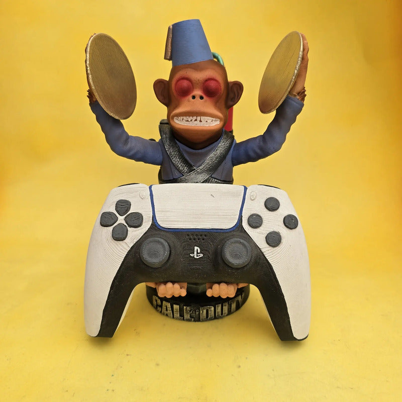 Soporte Control Play Xbox O Celular Monkey Bomb Cod Warzone Caqui