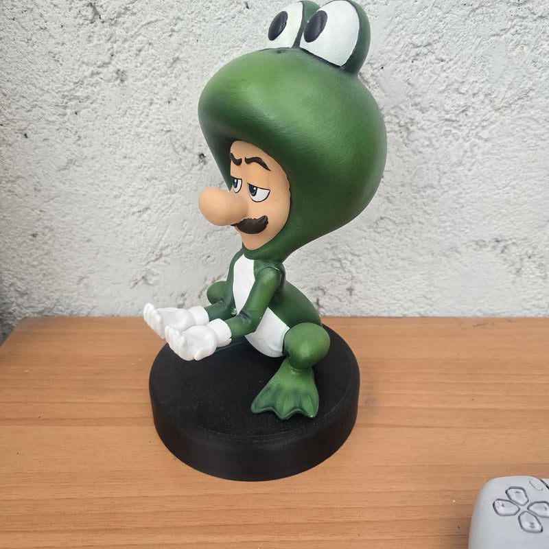 Soporte Control Play Xbox O Cel Luigi Fronteras Suite Rana Verde Lima