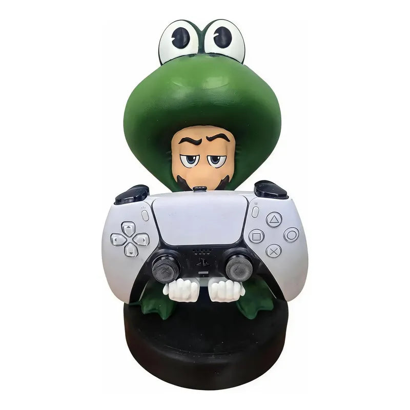 Soporte Control Play Xbox O Cel Luigi Fronteras Suite Rana Verde Lima