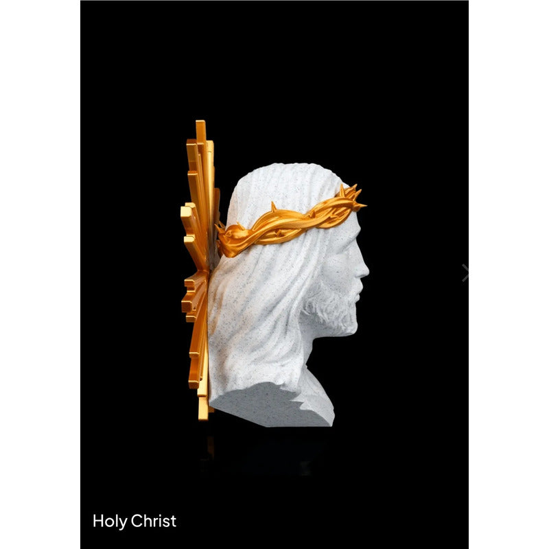 Figura Busto De Jesucristo Jesús De Nazareth Blanco