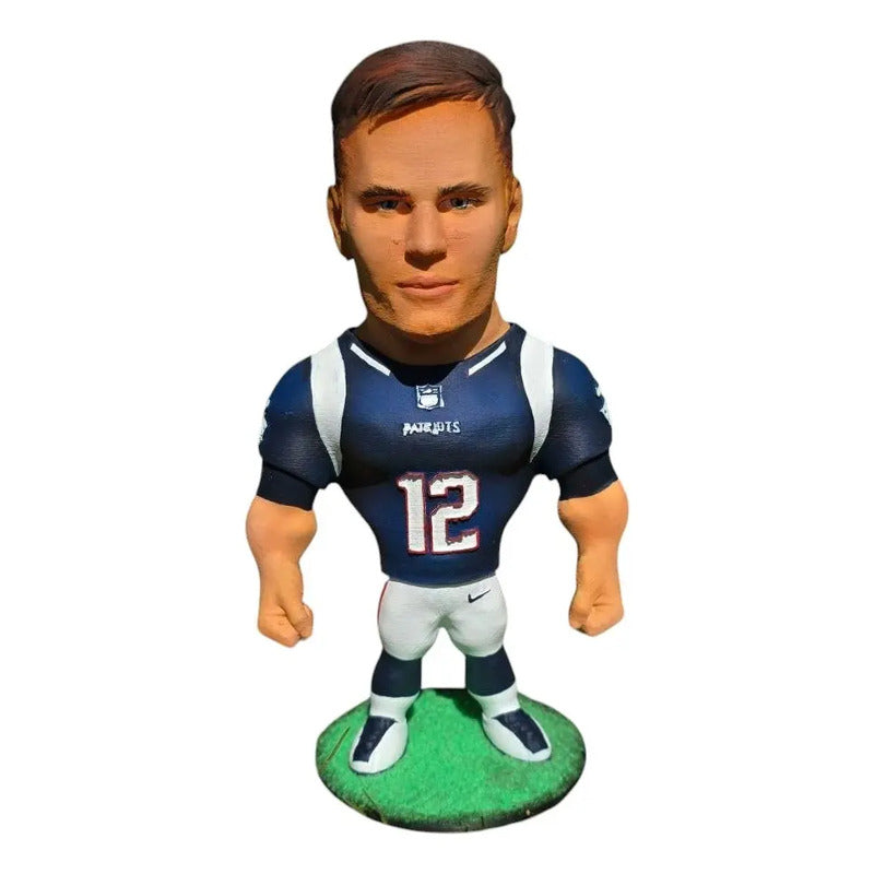Figura De Futbolista De Nfl Fuertecito Tom Brady