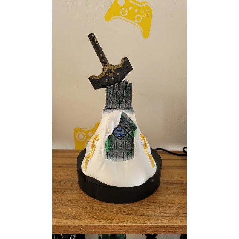 Soporte Control De Play O Xbox God Of War Martillo