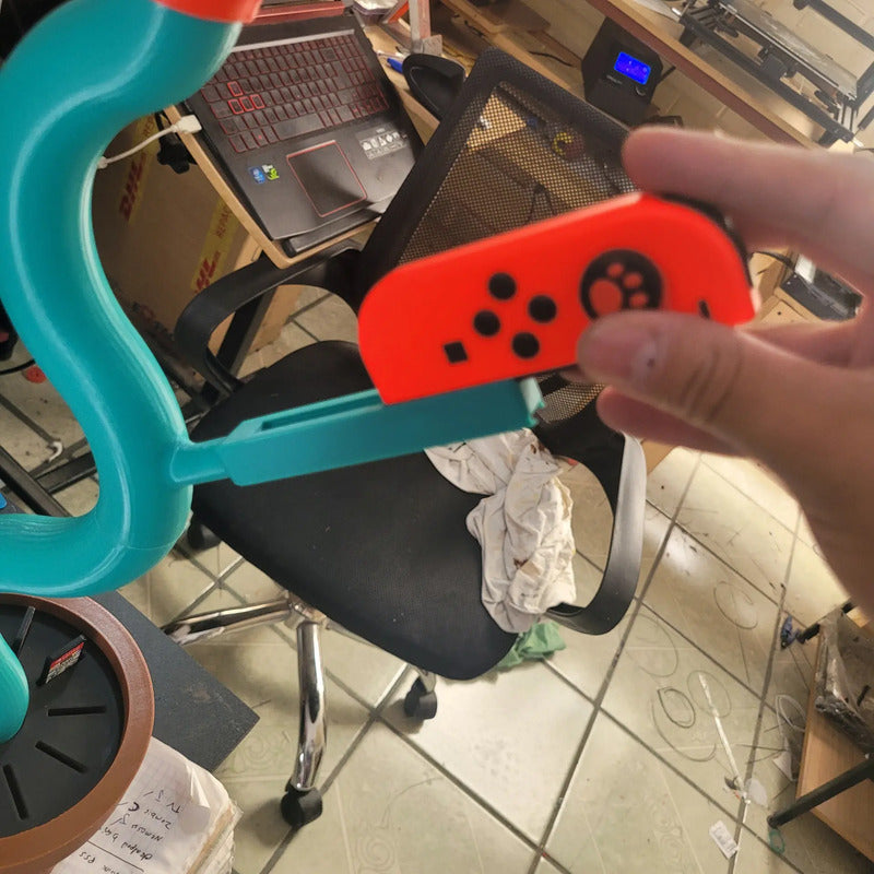 Soporte Para Nintendo Switch Planta Piraña  Verde
