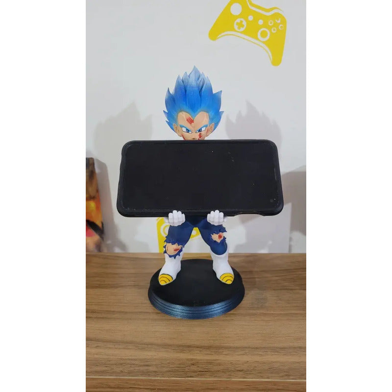 Soporte Control Play Xbox O Celular Vegeta Blue Dbz Super
