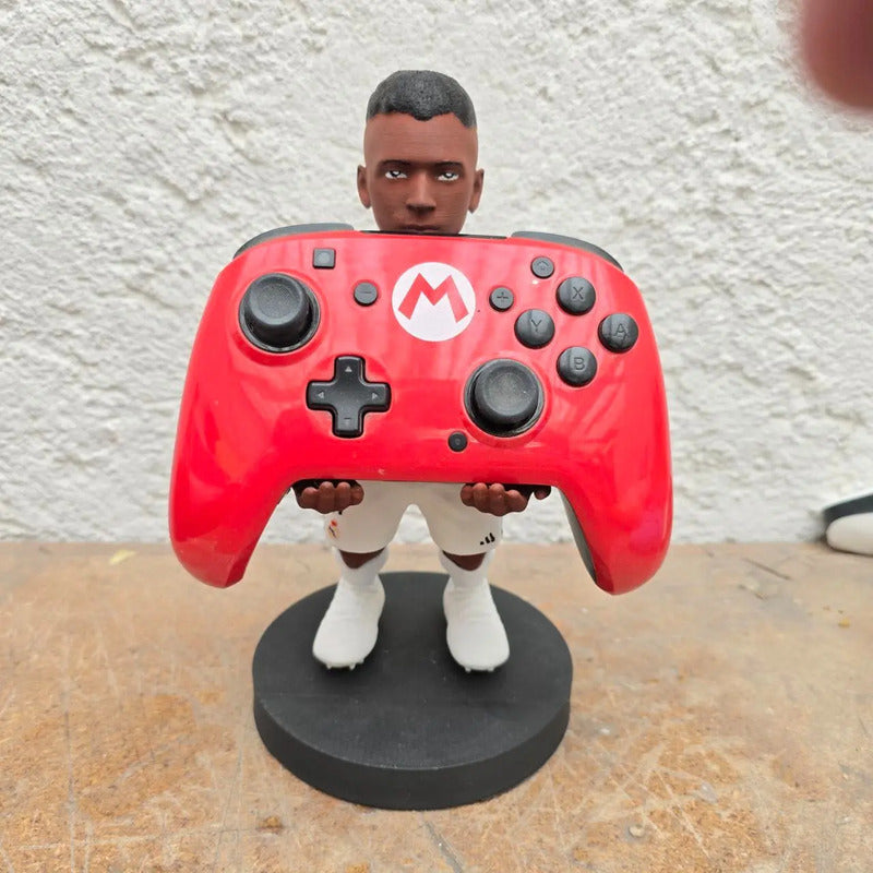 Soporte Control Play Xbox O Celular Rodrygo Silva Futbolista Blanco
