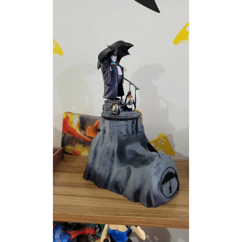 Soporte Control Play Xbox O Celular El Pinguino Batman Turquesa