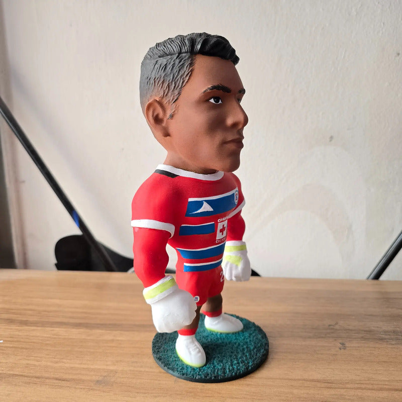 Figura De Futbolista Fuertecito Kevin Mier Cruz Azul