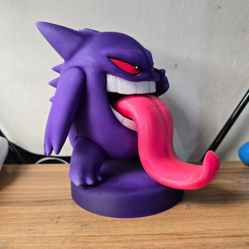 Soporte Control Play Xbox O Celular Gengar Pokemon Lila