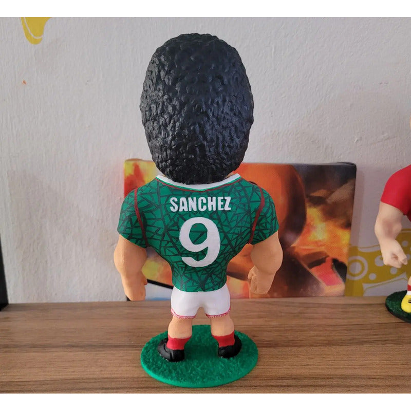 Figura De Futbolista Fuertecito Hugo Sánchez