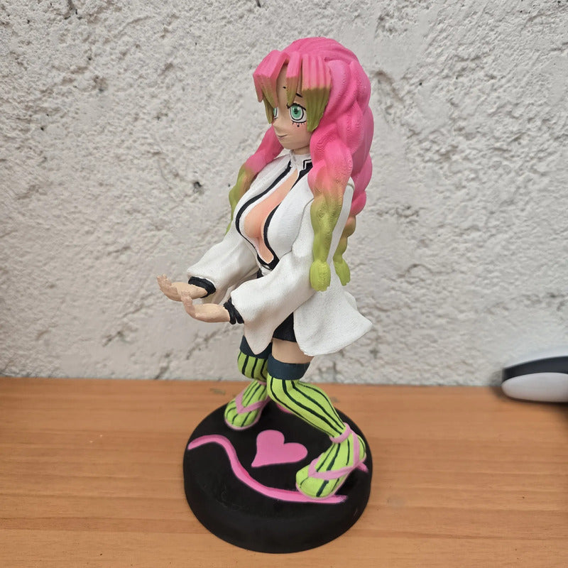 Soporte Control Play Xbox O Cel Mitsuri Kanroji Demon Slayer Rosa