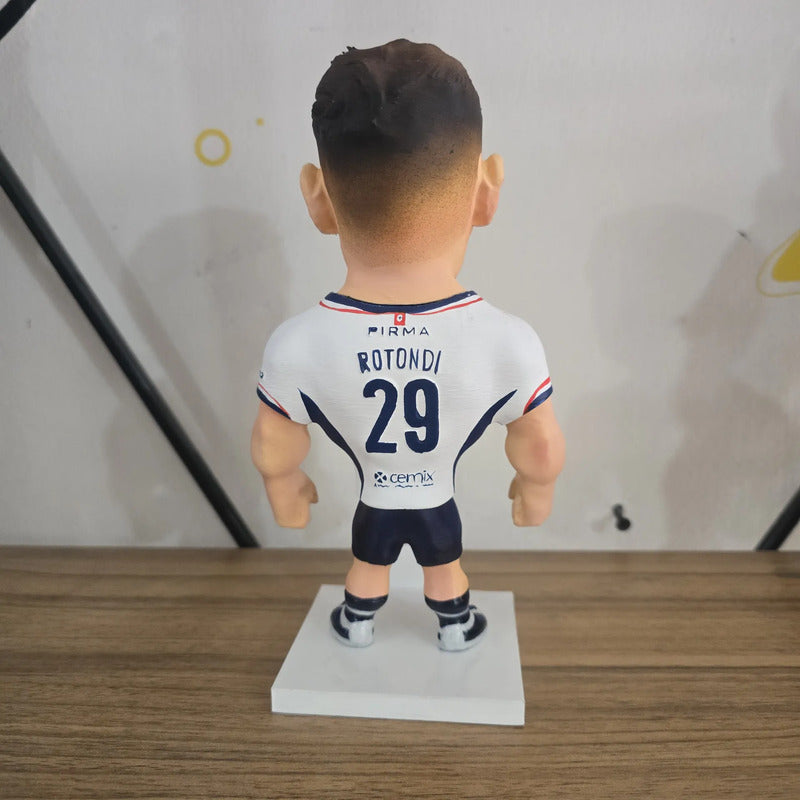 Figura De Futbolista Fuertecito Rodolfo Rotondi Cruz Azul