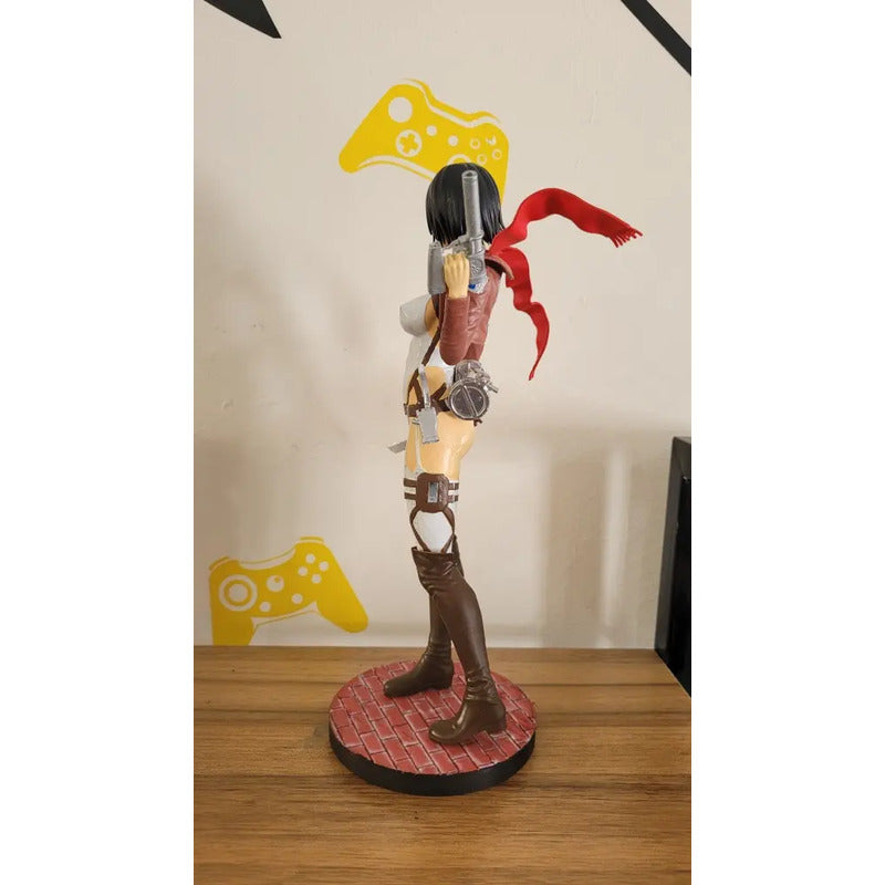 Figura De Acción Mikasa Base Ladrillo Attack Of Titans