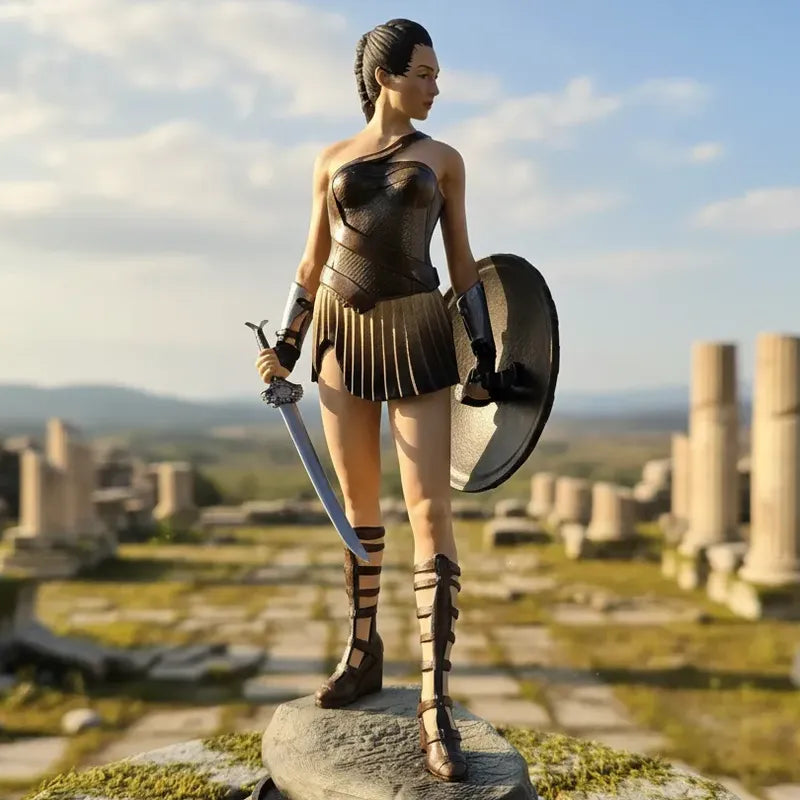 Figura De Wonder Woman Amazona Gal Gadot De 20 Cm