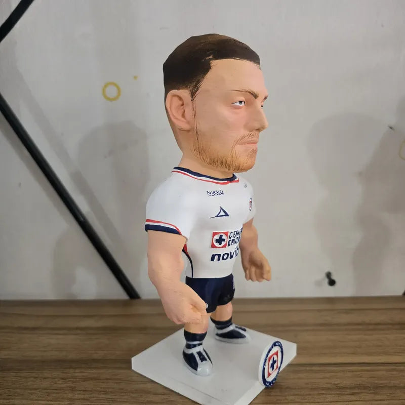 Figura De Futbolista Fuertecito Rodolfo Rotondi Cruz Azul