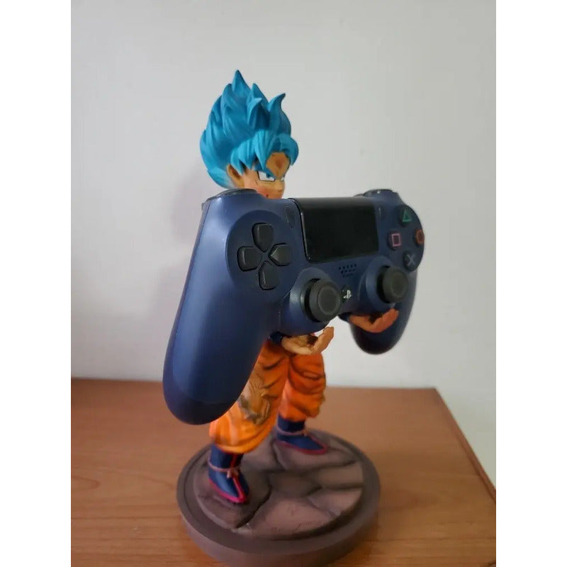 Soporte Control Play Xbox O Celular Goku Super Saiyajin Azul