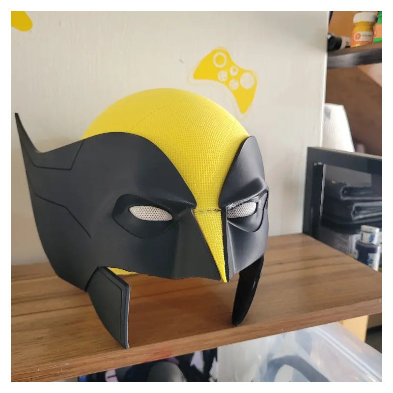 Mascara Wolverine Imantada Cosplayer  Amarillo Wolverine