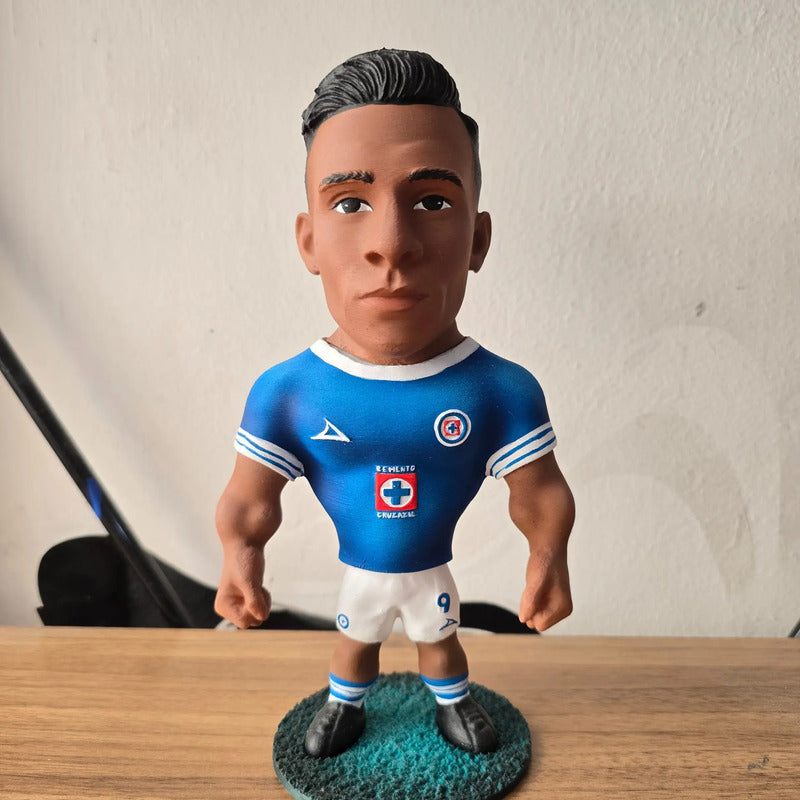 Figura De Futbolista Fuertecito Angel Sepulveda Cruz Azul