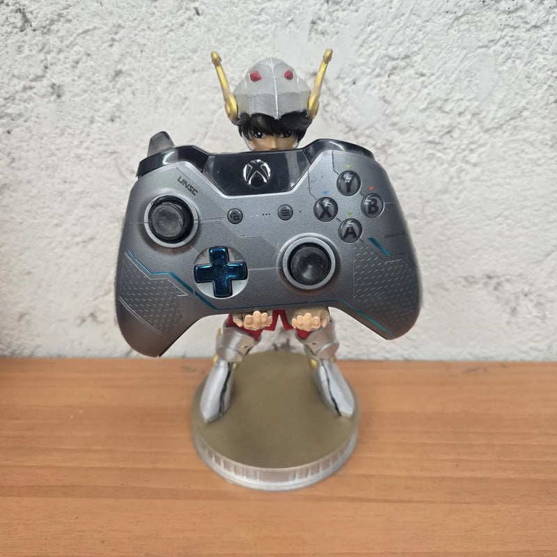 Soporte Control Play Xbox O Cel Seiya Caballeros Del Zodiaco Rojo