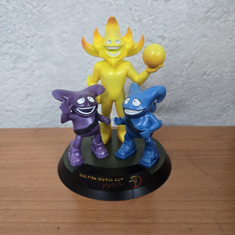 Figura Mascota Del Mundial Korea Y Japon 2002 Ato Kaz Y Nik