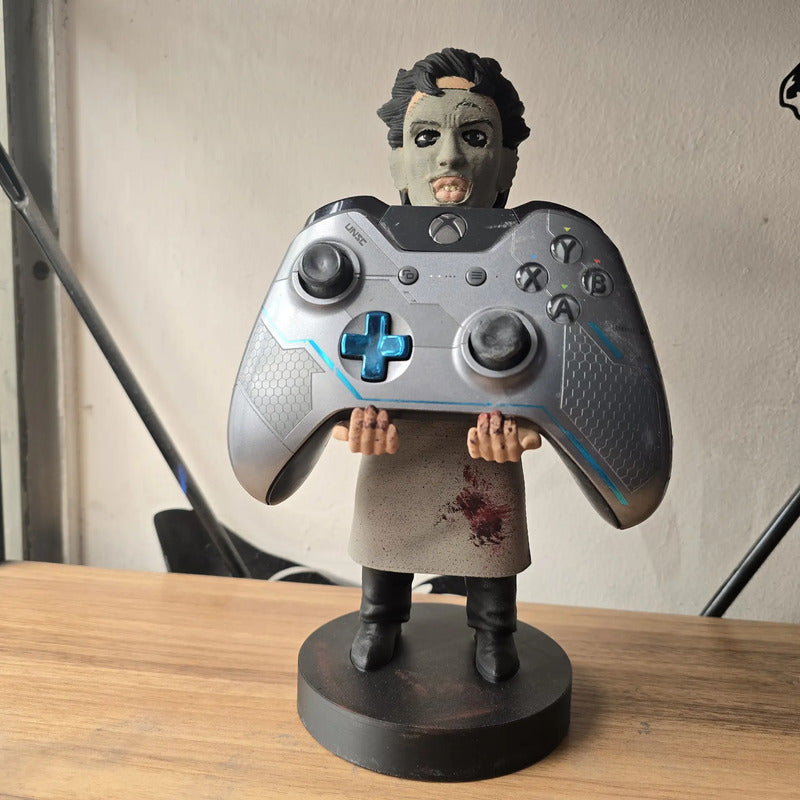 Soporte Para Control Play Xbox O Celular Leatherface Caqui