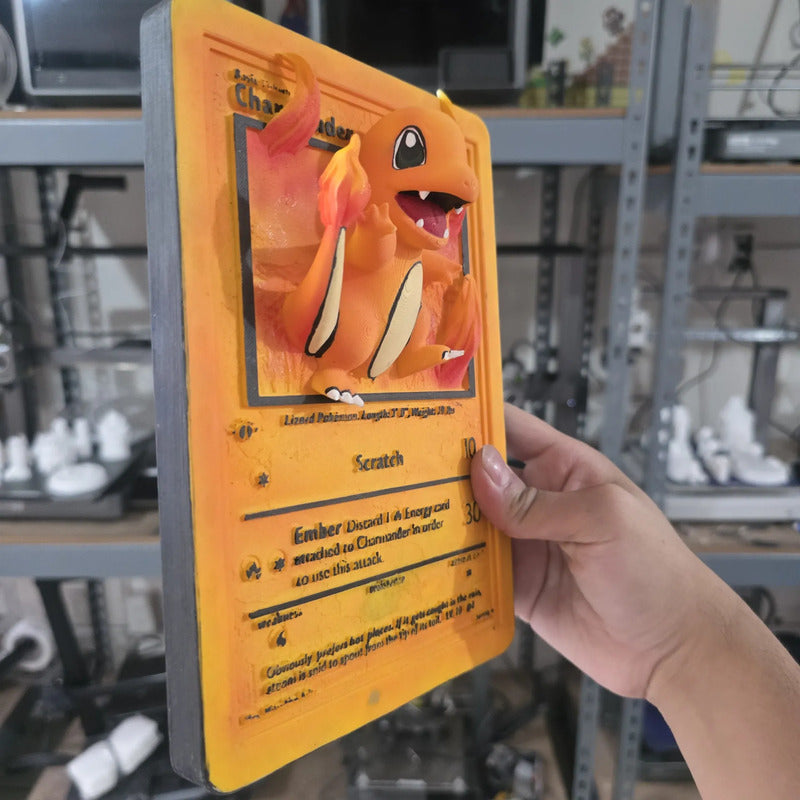 Cuadro De Charmander Naranja