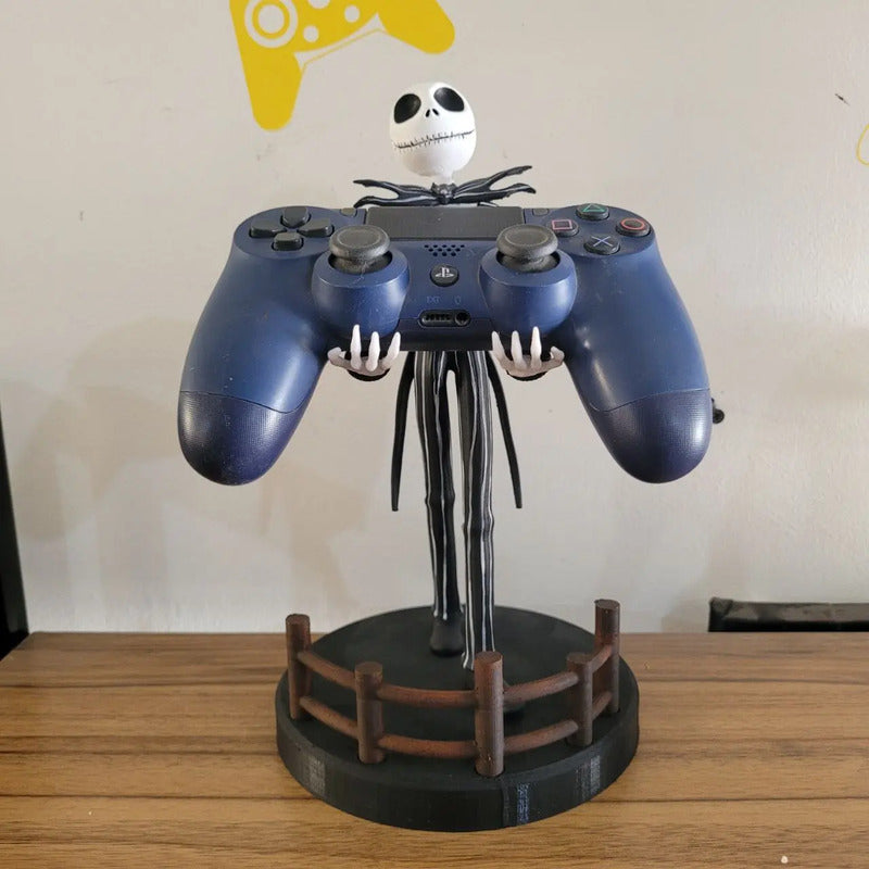 Soporte Para Control Play Xbox O Celular Jack Skellington
