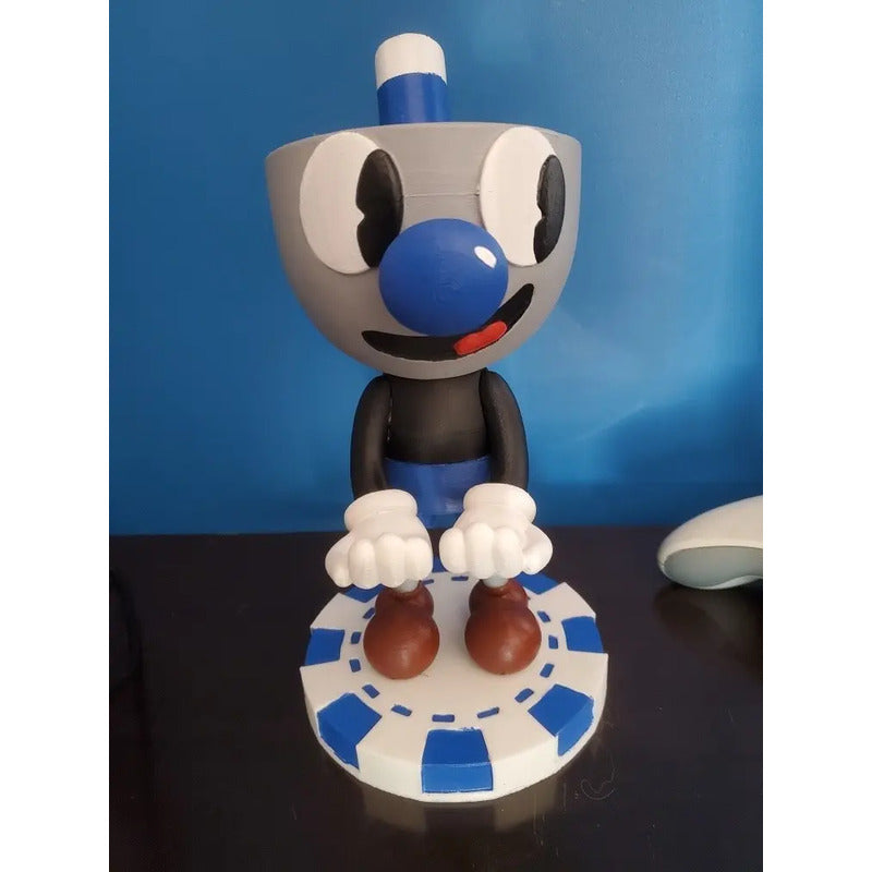 Soporte Para Control Play Xbox O Elular Mugman De Cuphead