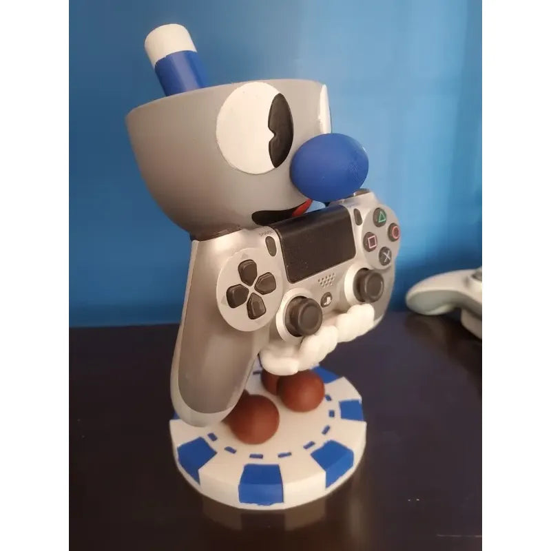 Soporte Para Control Play Xbox O Elular Mugman De Cuphead