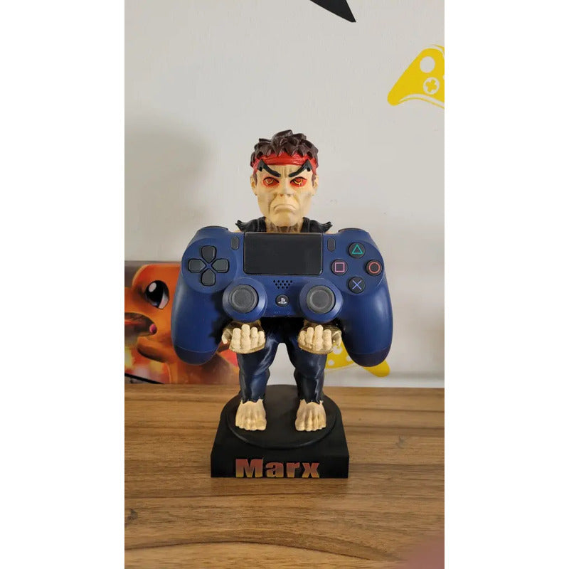 Soporte Control Play Xbox O Celular Evil Ryu Street Fighter