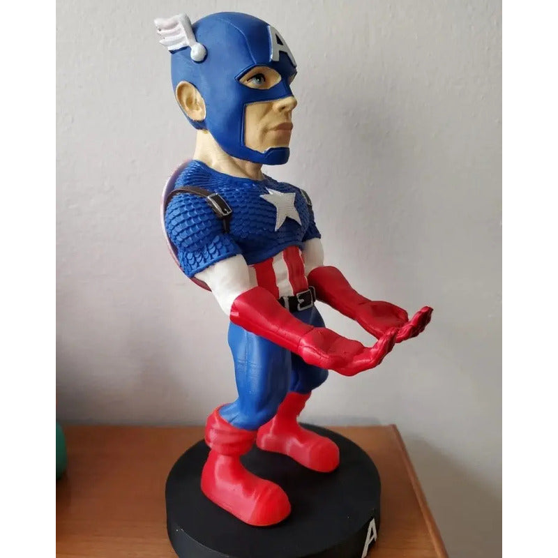 Soporte Para Control, Play Xbox O Celular Capitan America